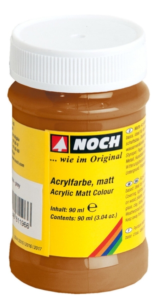 NOCH 61192 Acrylfarbe, matt, ocker