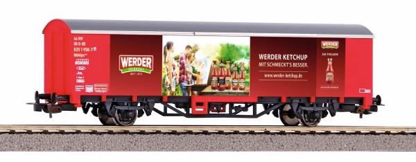 PIKO 58709 Gedeckter Güterwagen "Werder Ketchup" DB AG VI