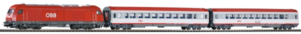 PIKO 59009 ontrol light Set Personenzug Rh 2016 mit 2 Personenwagen ÖBB