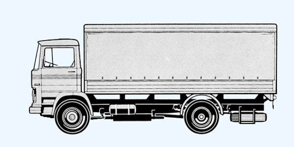 Preiser 0031320 Lastkraftwagen. Mercedes-Benz