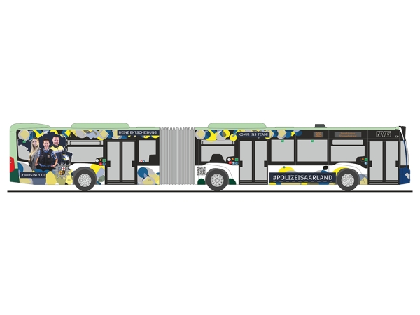 Rietze 73589 Citaro G´15 NVG-Polizei Saarl