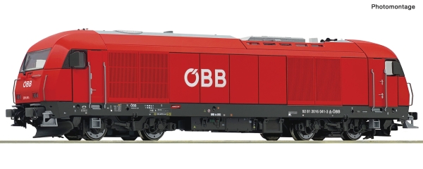 Diesellok Rh 2016 OBB Snd.
