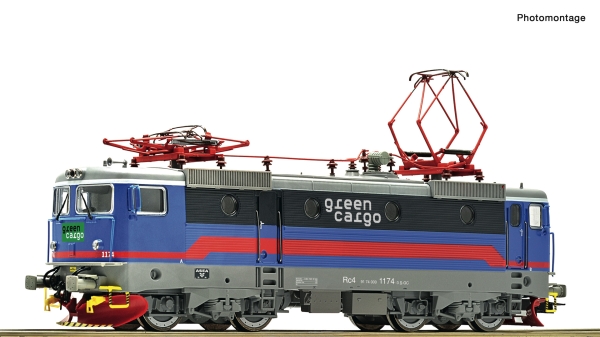 Roco 78458 E-Lok Rc4 Green Cargo AC-Snd.