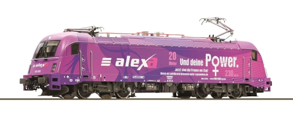 Roco 7520093 E-Lok 183 005-8 Taurus, alex(a), Ep.VI 'Jetzt sind die Frauen am Zug', AC-Sound